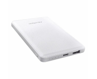 Qoltec Power Bank 4000mAh biały - 263248 - zdjęcie 1